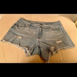 Lane Bryant, girlfriend shorts, size 18